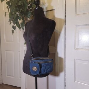 Kipling Blue Crossbody/Belt Bag